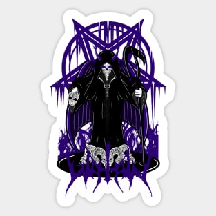 Angel of death cartoon style Sticker